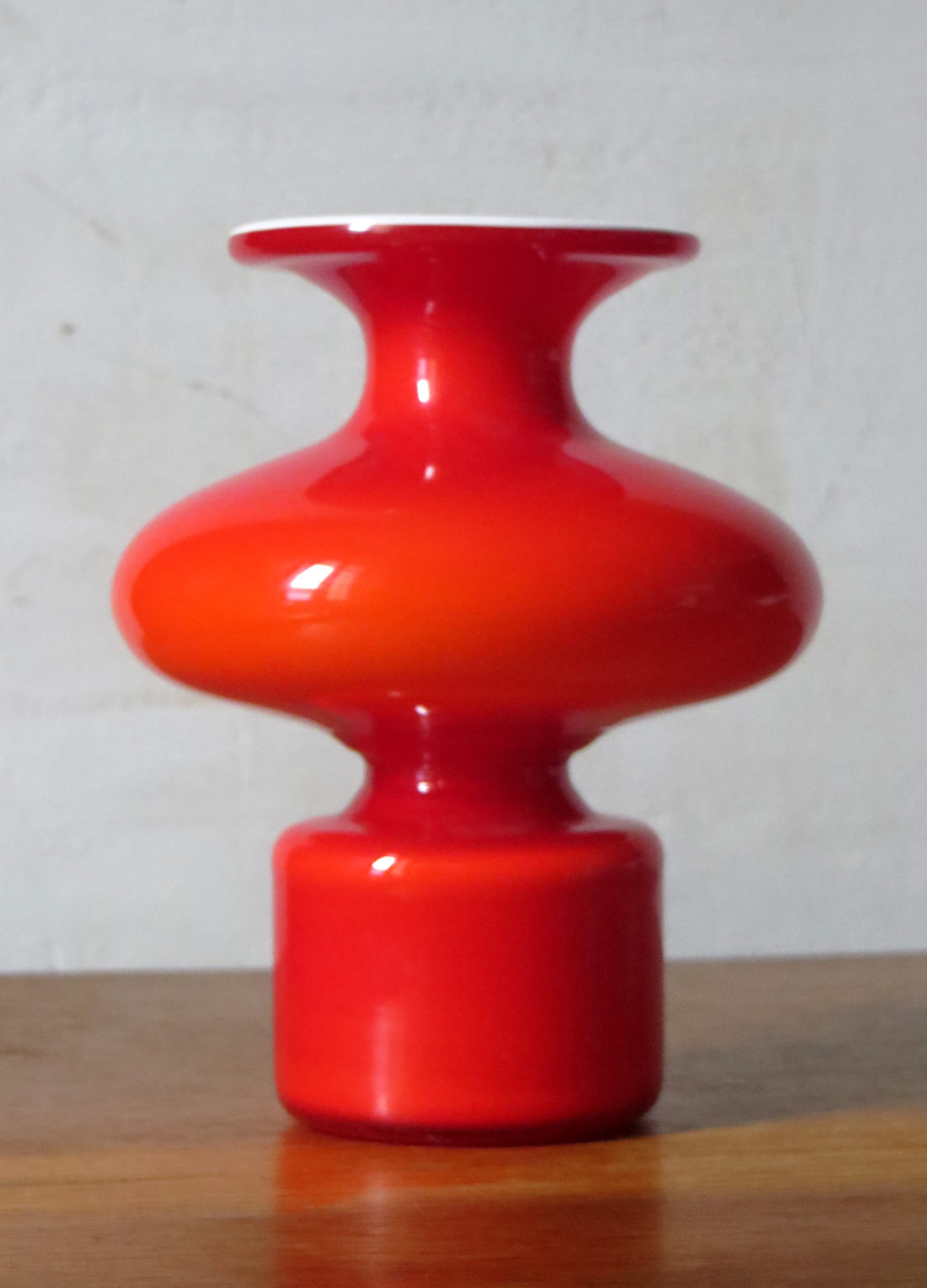 Vase Carnaby de Per Lutken Holmegaard 1968