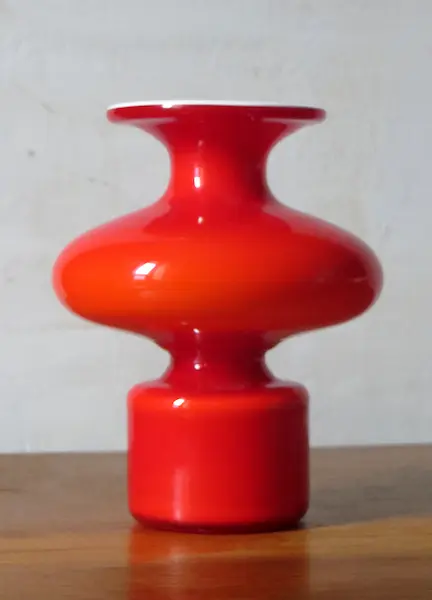 Vase Carnaby de Per Lutken Holmegaard 1968