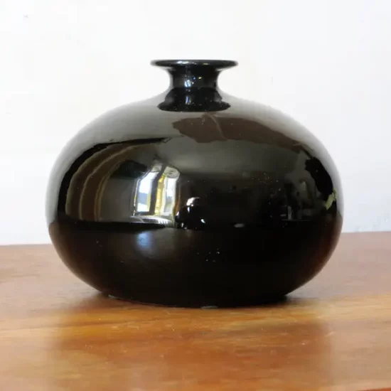 Céramique noire vernissée Poterie de la Brague Années 60/70