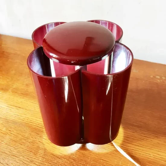 Lampe fleur de Casati & Ponzio édition Lamperti Années 60