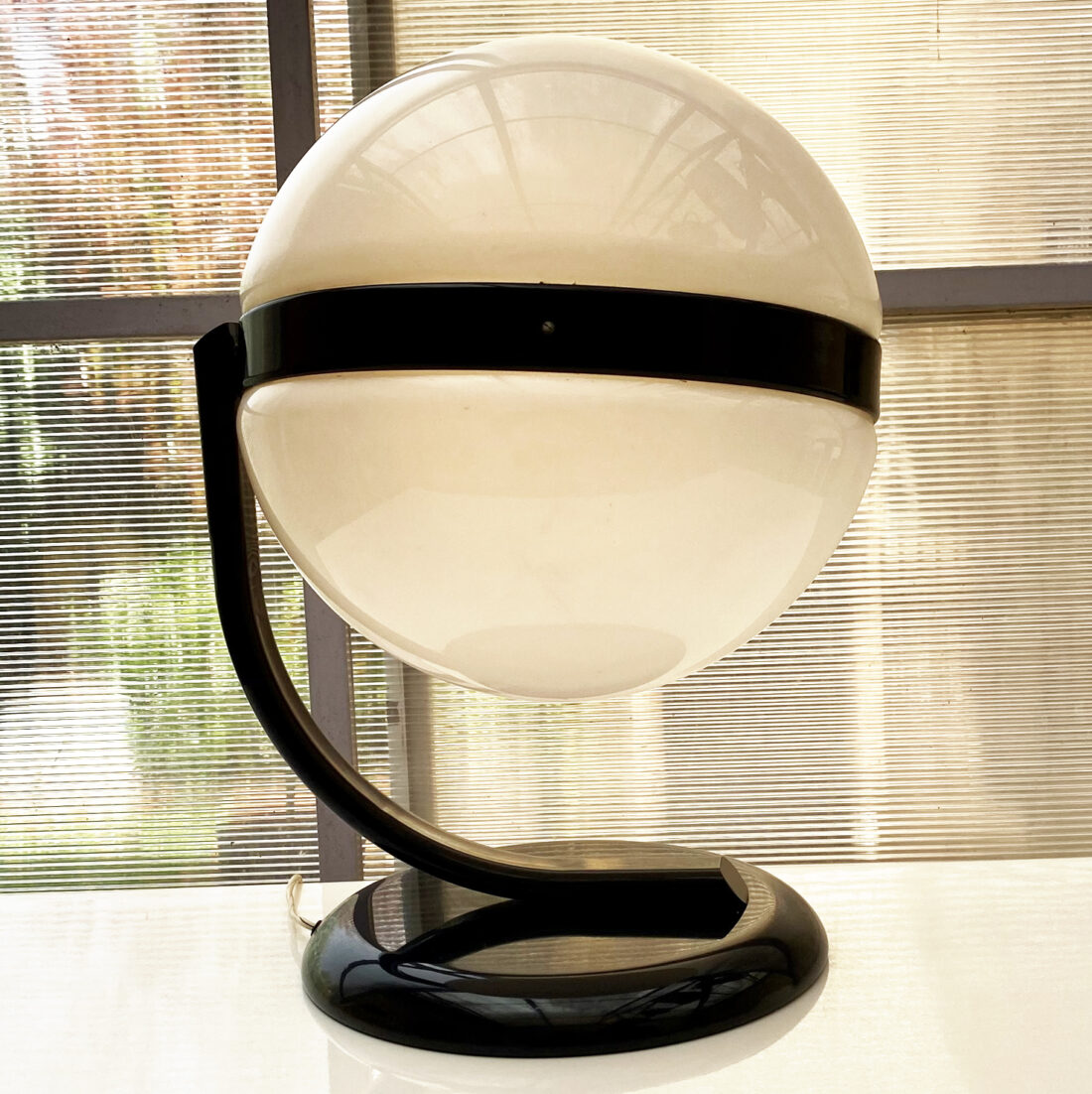 Lampe Stilnovo space age années 70