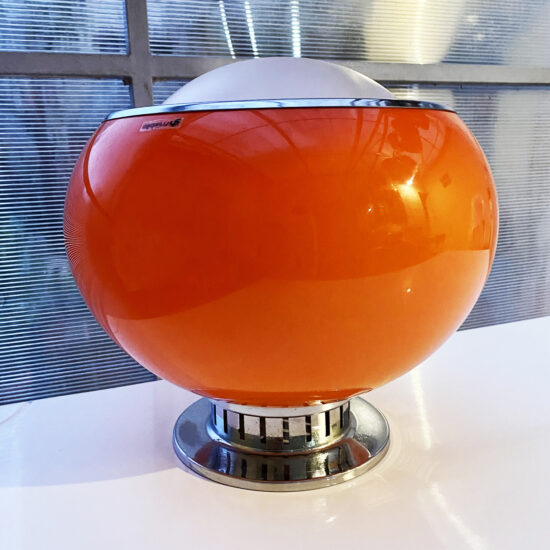 Lampe Meblo orange space age