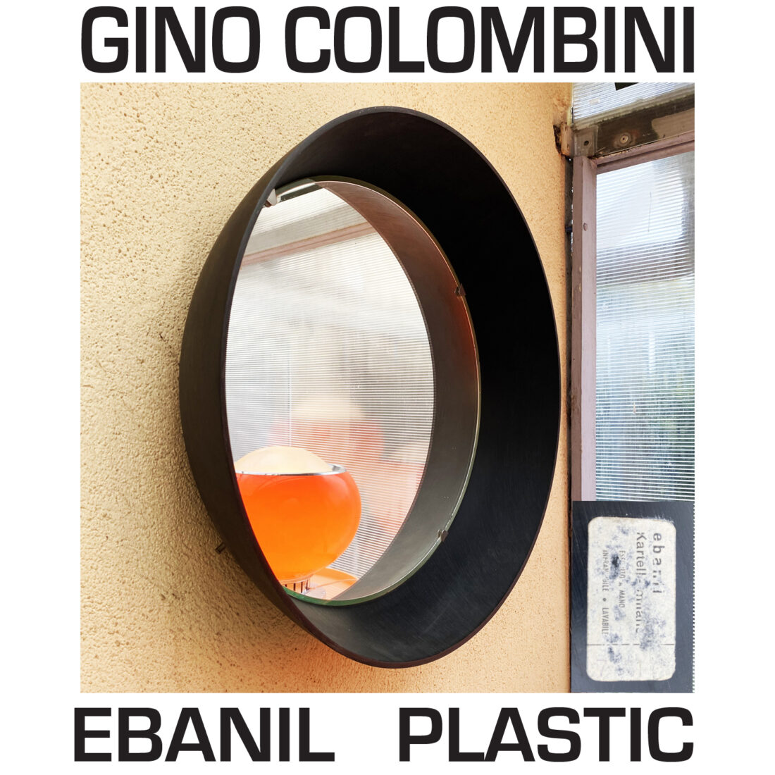 miroir Gino Colombini ebanil
