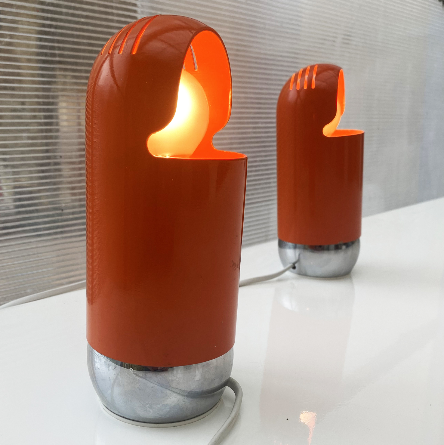 Paire de lampes modèle 2294 par Martini Falconi Fois Architects