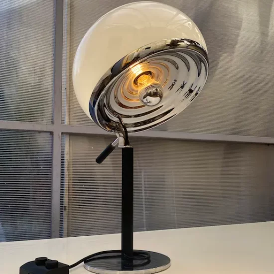 Lampe de bureau "Bino " de Vittorio Gregotti, Lodovico Meneghetti et Giotto Stoppino pour Candle 1968