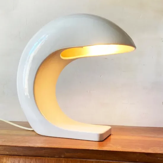 Lampe céramique Ivo Sedazzari pour Prisma années 70
