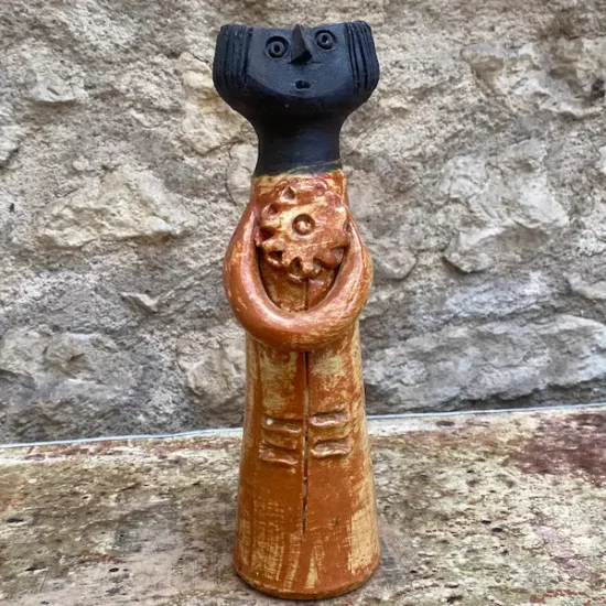Céramique anthropomorphe de Dominique Pouchain années 80